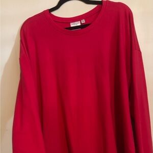 Torrid Vibrant Red Fleece Pullover